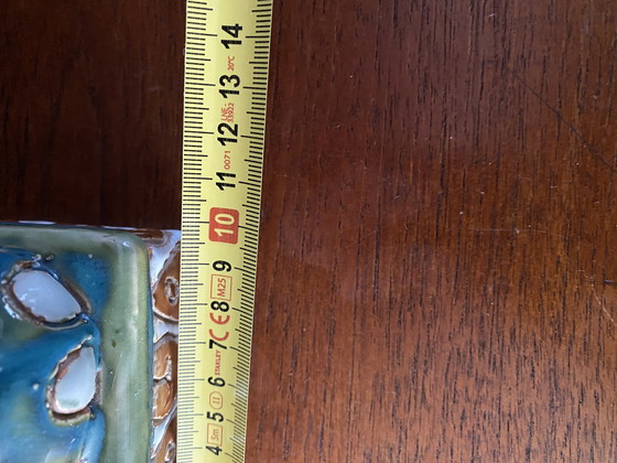 Image 1 of Vintage ceramic elephant plant table