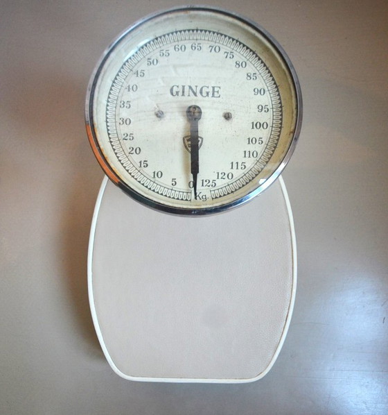 Image 1 of Bilancia da bagno vintage, anni '30, Ginge