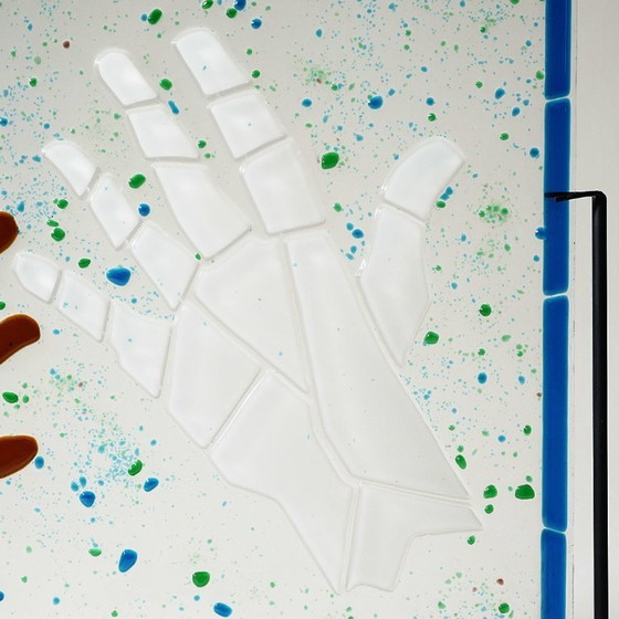 Image 1 of Mario Rossello, Glasfusionsarbeit für Studio Casarini Savona, 1990er Jahre