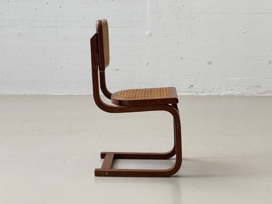 Image 1 of Set of 2 Mid-Century Cesca children's chairs with Viennese wickerwork, 1970s