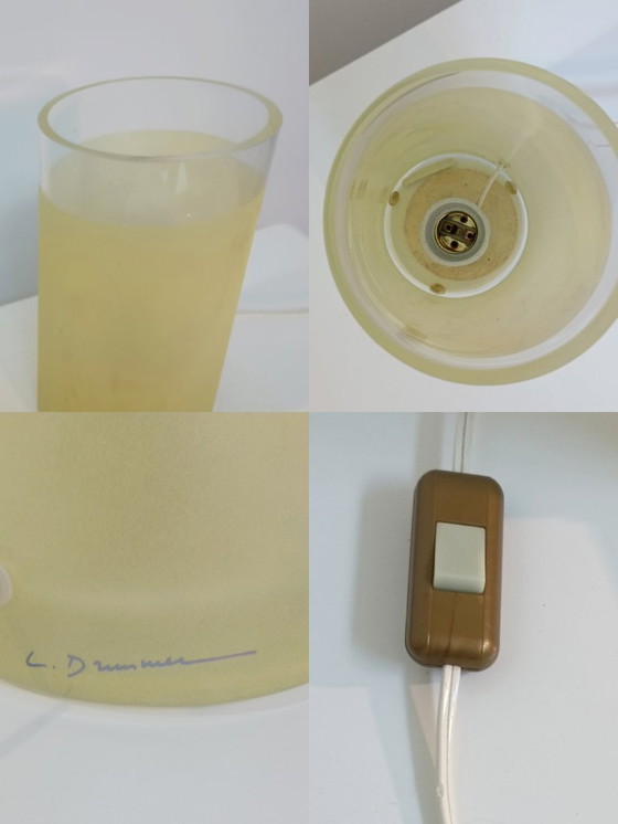 Image 1 of Modernist table lamp by Louis Drimmer, 1970s