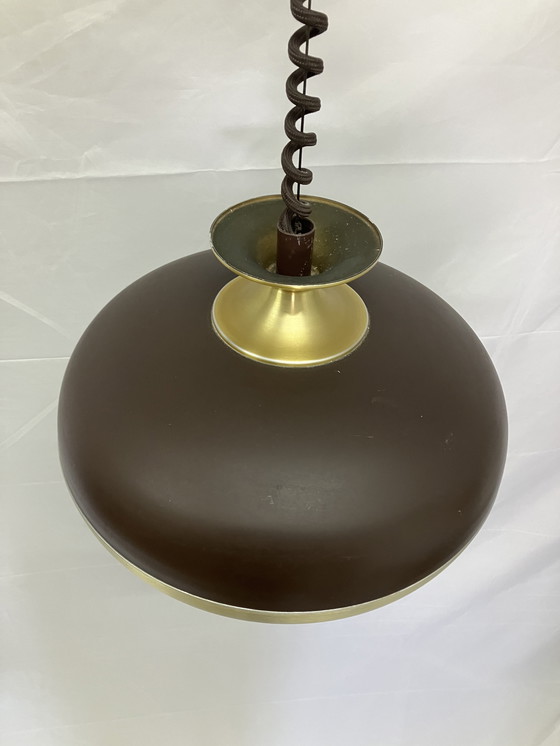 Image 1 of Vintage designer hanglamp by Leclaire & Schäfer, space age