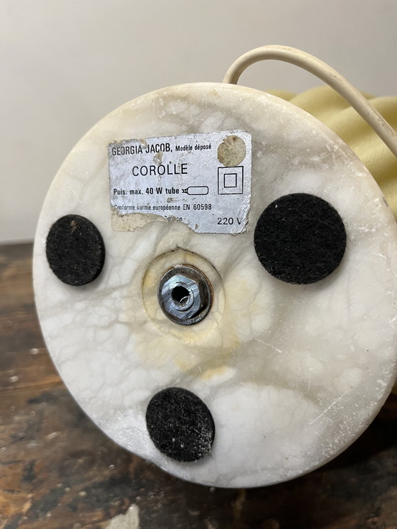 Image 1 of Lampada da tavolo Georgia Jacob Corolla d'epoca della metà del secolo scorso