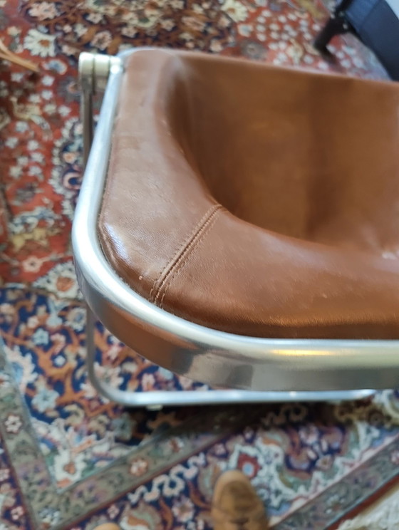 Plona by Giancarlo Piretti – Castelli, Folding chairs, Aluminium, Leather (photo 13 of 15)