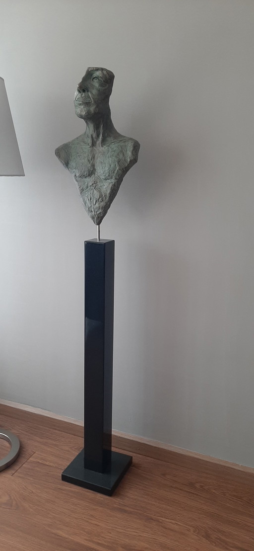 torso with marble base