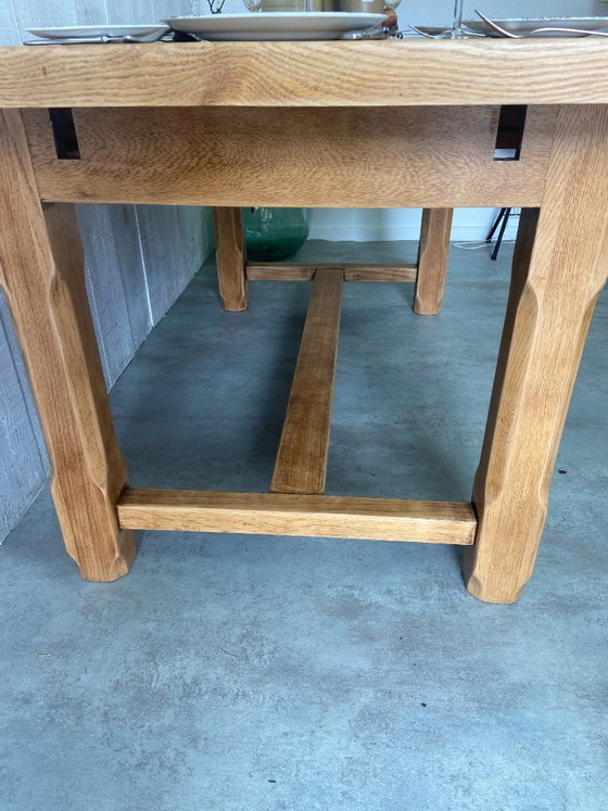 Image 1 of Oak farmhouse table 160x90cm