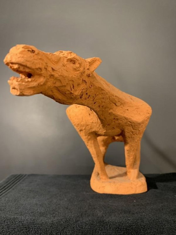 Sculpture animale cheval en terre cuite de Mario Peruggini, années 1960 – Ceramic, Mid Century Modern (photo 5 of 14)