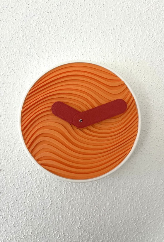 Scandinavian Design Clock "Sunset" - Sustainable Material - 2026 – LL (photo 3 of 8)