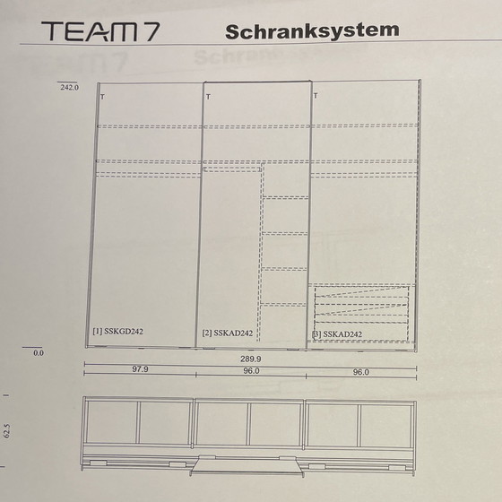 Image 1 of Team7 Valore wardrobe