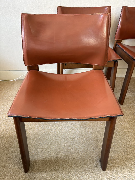 Image 1 of 4 Afra & Tobias ScArpa-Lederstühle