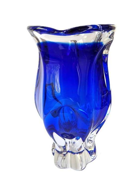 Chřibská Glassworks - Vase by Josef Hospodka - 60s (photo 4 of 6)