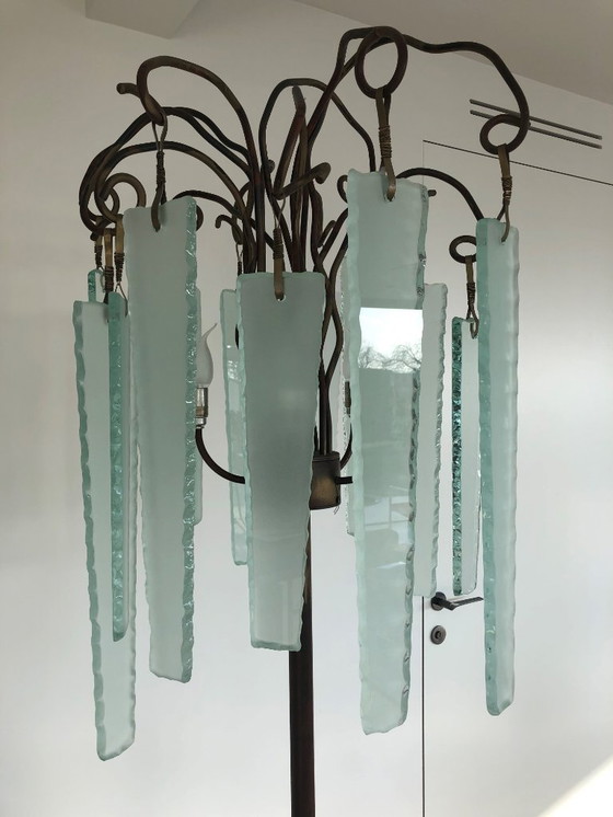 Image 1 of Vloerlamp Brand van Egmond Behind the frosted glass