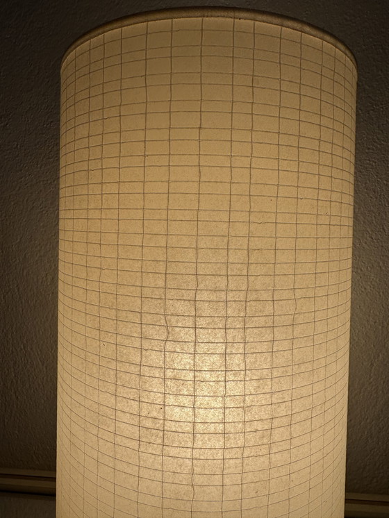 Image 1 of Lampada di carta cilindrica SCE anni '80