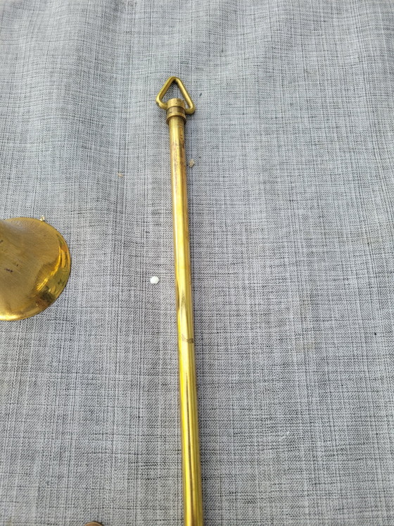 Image 1 of Rara lámpara colgante de diseño italiano / Pietro Chiesa para Fontana arte