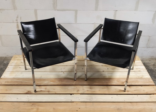 Set aus 2 Stühlen aus Kunstleder von Wilde & Spieth