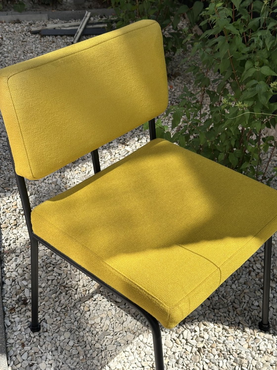 Image 1 of 2 x Monday dining chair without armrests - black frame
Kvadrat fabric - Hallingdal 65 - 457