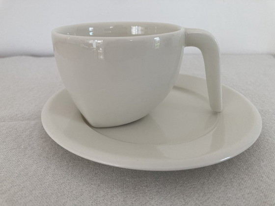 Image 1 of Set di 6 tazze da caffè con piattino Iittala Ego – Stefan Lindfors – Prodotto in Finlandia