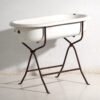 Antique bathtub in enamelled iron – Central Europe, circa 1950 #9 – Decorative Objects, Industrieel (photo 9 of 40)