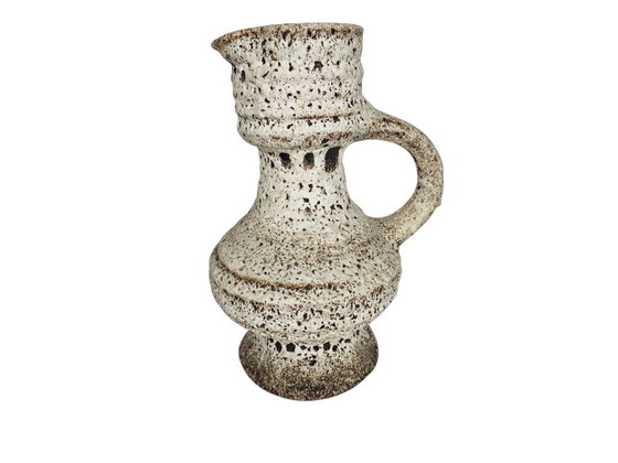 Vest Keramiek - Fat Lava - Sprudelglasur - XL Schnabelkanne - Keramikvase - 1970er – Vasen, Ceramic (photo 4 of 5)