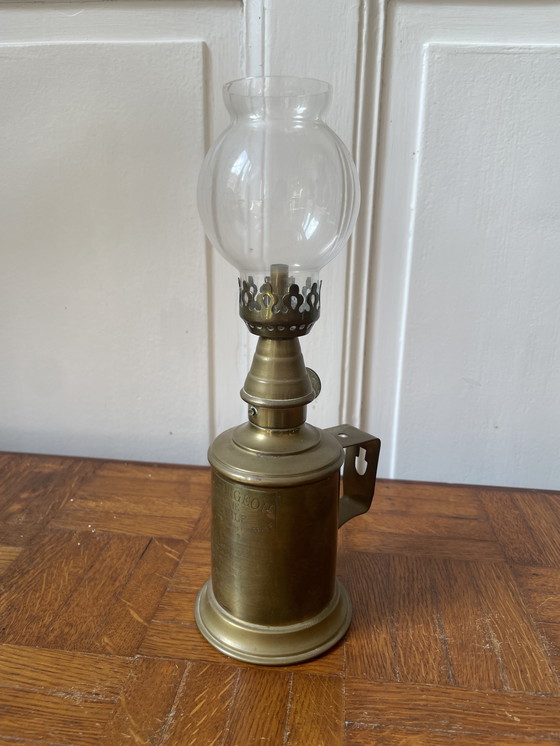 Image 1 of Kleine messing olielamp