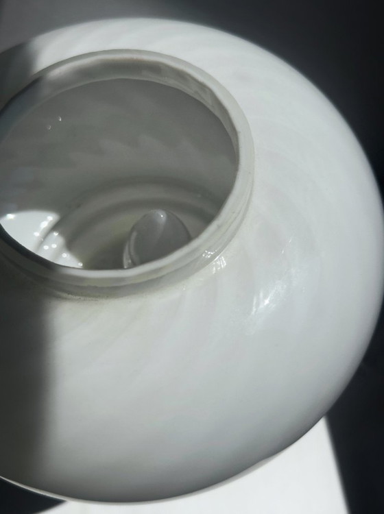 Image 1 of Vintage Italian table lamp Mushroom Fungo Swirl Barovier & Toso Venini Vignelli Peill Putzler 1960s 1970s