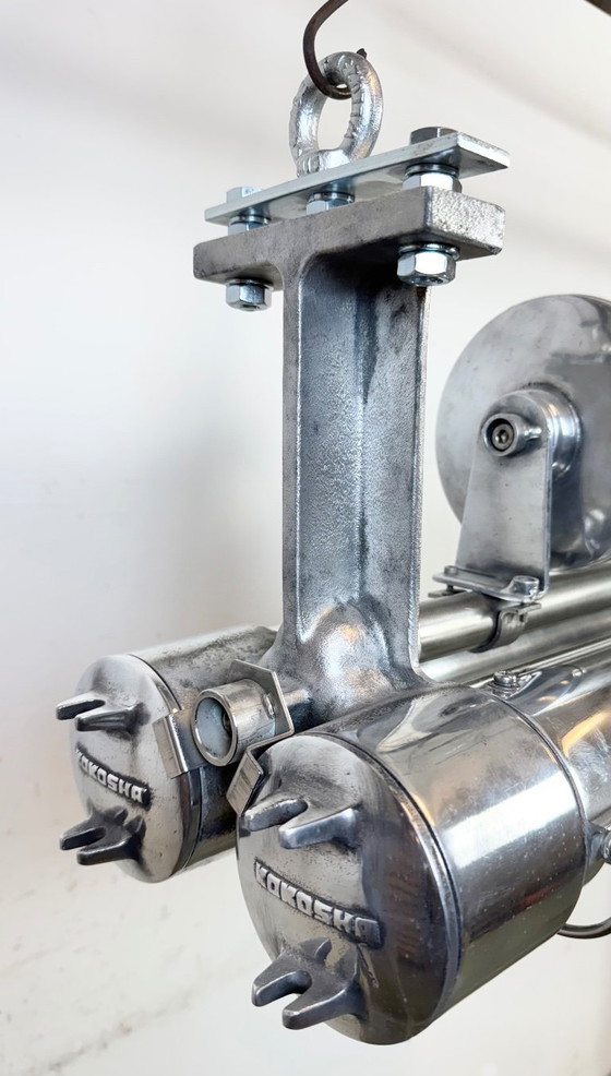 Image 1 of Lampadario industriale giapponese a sospensione di Kokosha Osaka, anni '80