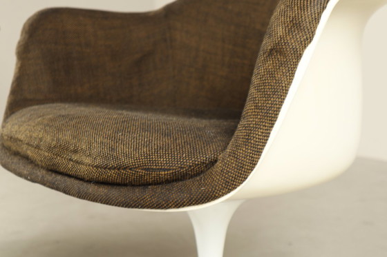 Image 1 of Paar originele Tulip-fauteuils van Eero Saarinen voor Knoll International, jaren 60