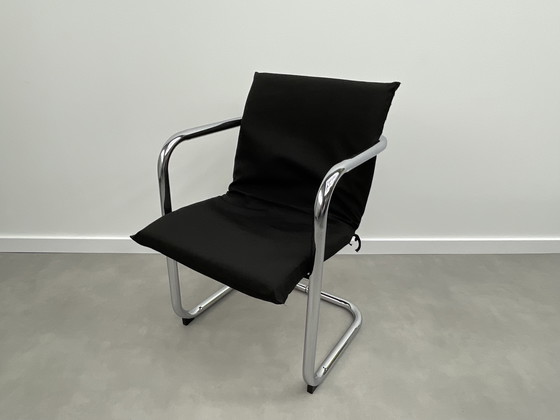 Image 1 of Set of 6 vintage wire steel chairs