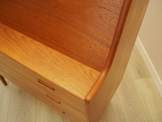 Image 1 of Teakhouten secretaire, Deens design, jaren 60, ontwerper: Arne Wahl Iversen, fabrikant: Vinde Møbelfabrik