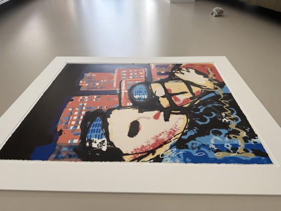 Image 1 of Zeefdruk Herman Brood “City Love”