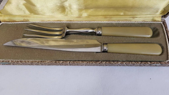 Leg serveerbestek – Besteksets, Art Deco (photo 2 of 7)