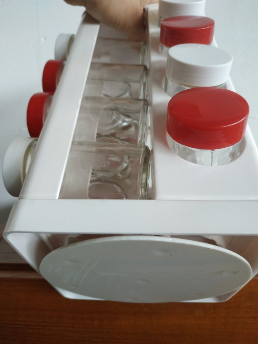 Original Retro 70s-80s spice rack (rotatable)