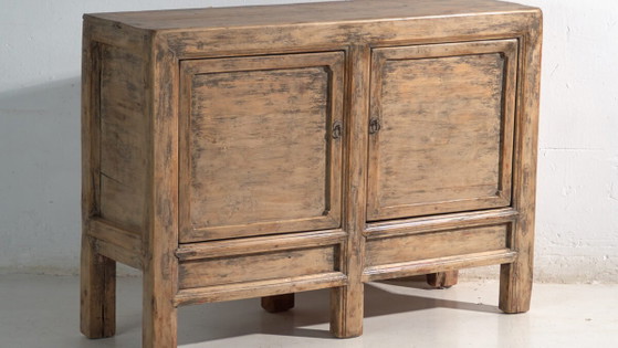 Credenza antica in legno di pino – Cina, circa 1930 – Credenze, Iron (photo 3 of 40)