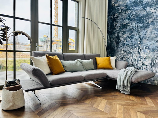 Canapé d'angle design Koinor Francis avec méridienne (314 x 159)