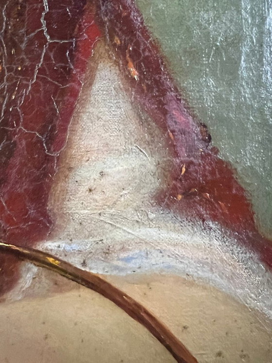 Image 1 of 19th-Century Romantic Portrait – Henry Scheffer (1800-1862)