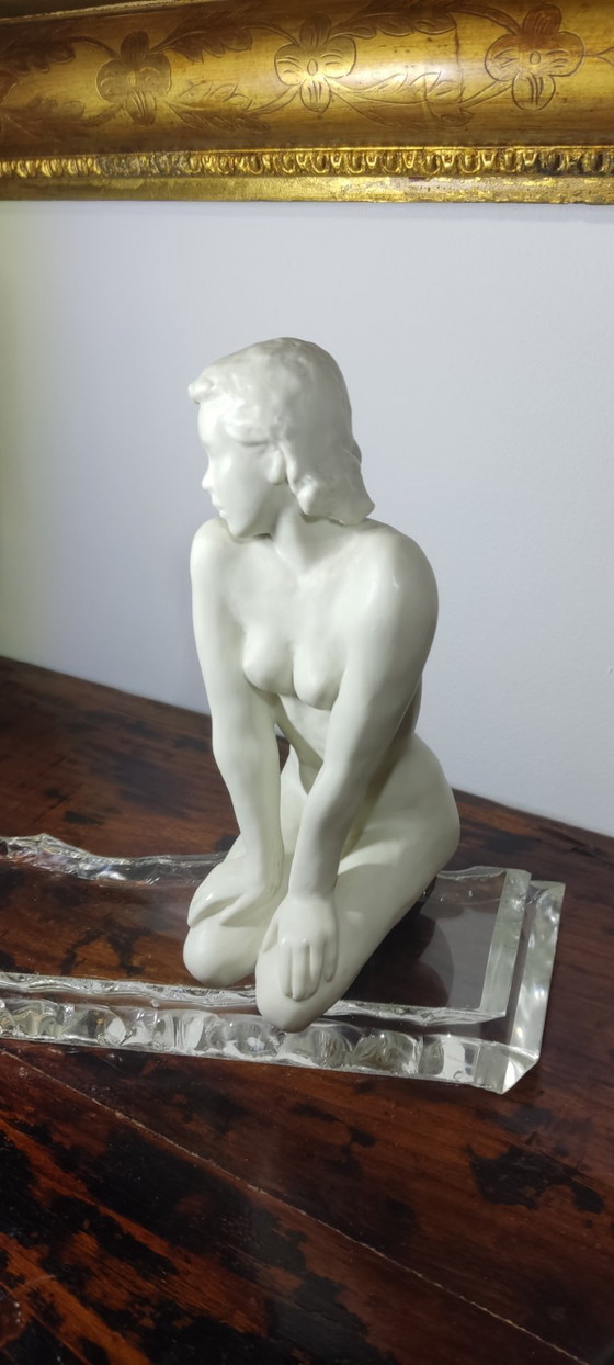 Image 1 of Rosenthal Statue "Female Nude" - Lore Friedrich-Gronau (LFG 1734)