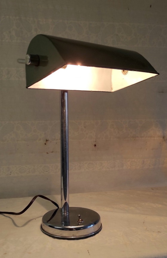 Image 1 of Lampada da scrivania in stile industriale - anni '50/'60