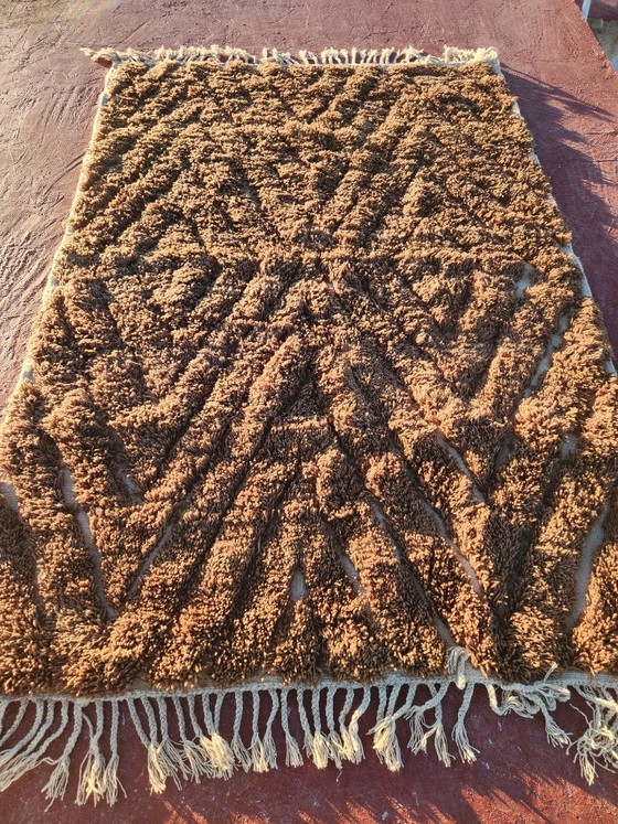Tappeto marocchino Beni Ouarain 300 × 200 cm – Tappeto berbero in lana fatto a mano – Tappeti, Wool (photo 9 of 10)