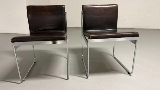 Image 1 of 2 vintage design chairs from the 70s