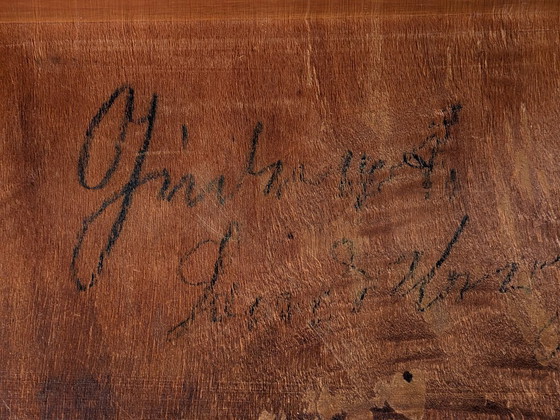 Image 1 of Table d'appoint/table basse de style Arts & Crafts antique par William Birch (vers 1900)