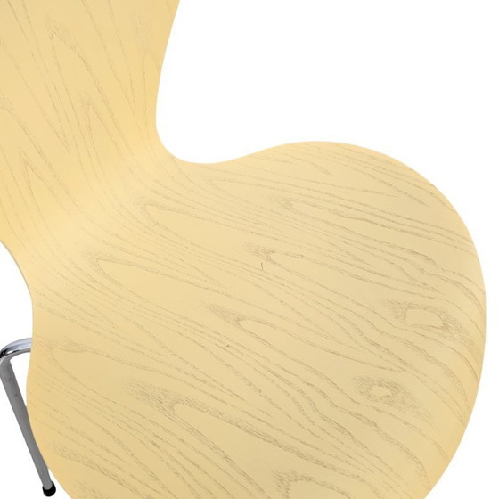Image 1 of Juego de 2 sillas Fritz Hansen Serie 7, estilo mediados de siglo, de Arne Jacobsen.