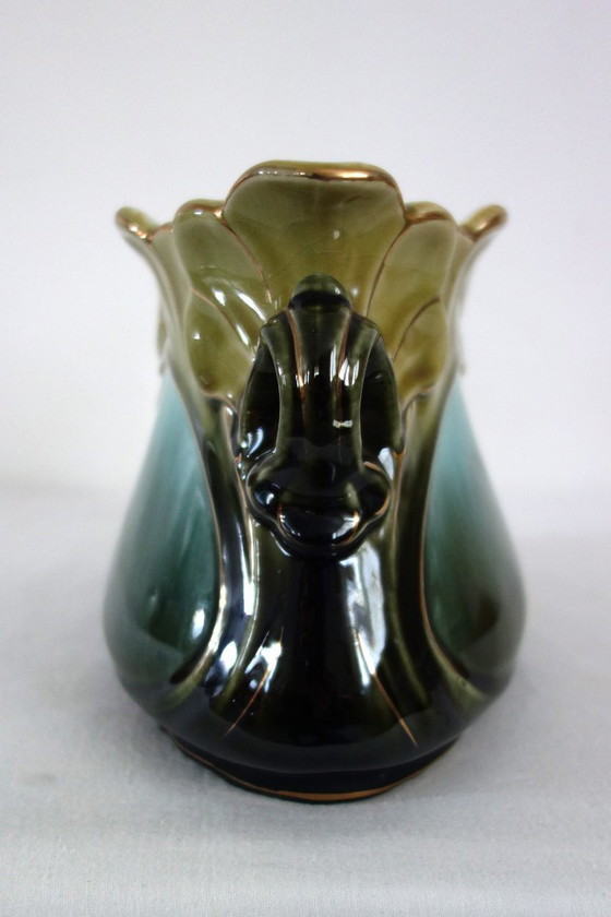 Image 1 of Art Nouveau planter by Gustave de Bruyn