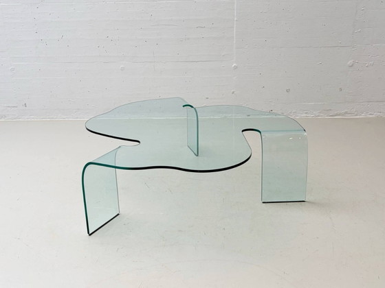 Image 1 of Raro tavolino in vetro di FIAM, Italia, anni '80