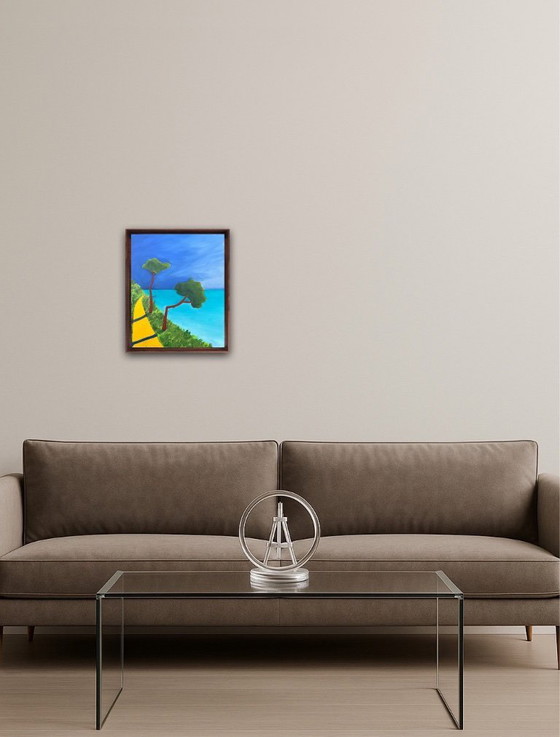 Image 1 of Óleo y acrílico sobre lienzo tensado. Tamaño 3F 27x22cm.