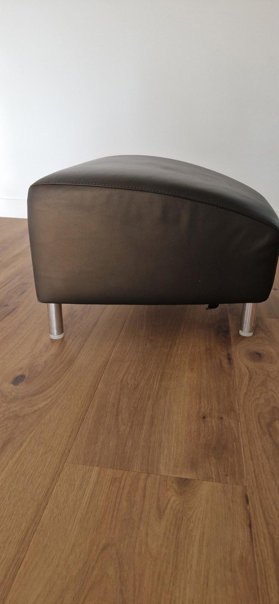 Image 1 of Leolux Goncharov 2-Sitzer-Sofa mit Hocker