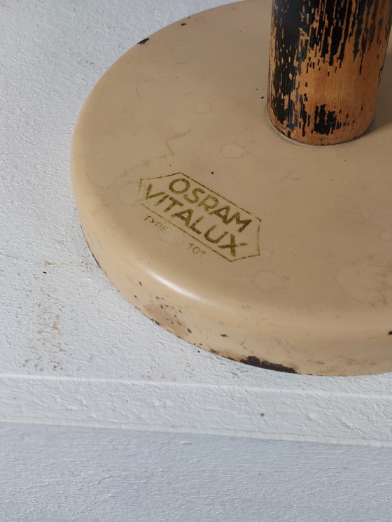 Image 1 of Vintage Osram Vitalux tafellamp/wandlamp, met patina, jaren 1930.
