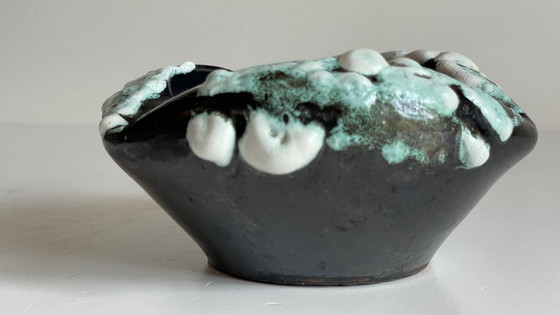 Image 1 of Cyclops Ceramic Ashtray Annecy France Vintage