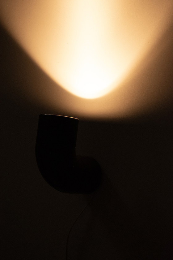 Image 1 of Brown plastic wall spotlight