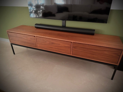 Theo Tempelman TV-Schrank (Maschinenraum) Walnuss