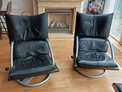 2 fauteuils Rolf Benz Torino BMP